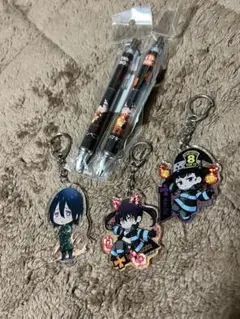 炎炎ノ消防隊 アクリルキーホルダー ペン 個750円