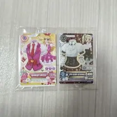 2点　アイカツ！ セブンイレブン　コラボ　カード　星宮いちご　藤堂ユリカ