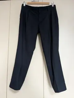 グリーンレーベルリラクシング　テーパードパンツ濃紺　サイズ40