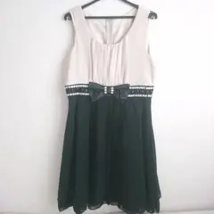 【最終価格】Silent Majority　ベージュブラックドレス