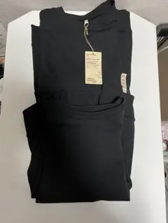 無印良品　レディース女性　スウェット　黒ブラック　XLサイズ　2着