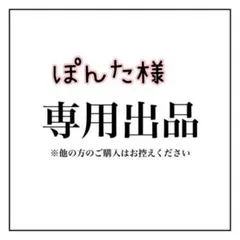 ぽんた様ご確認用専用ページ