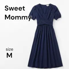【USED】Sweet Mommy スウィートマミー ワンピース ネイビー M