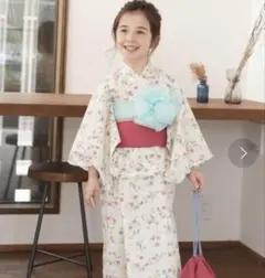 アプレレクール＊浴衣　120cm 女の子　キッズ　ジュニア