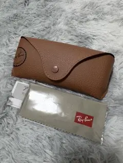 【新品未使用】Ray Ban メガネケース ブラウン レイバン ケースのみ