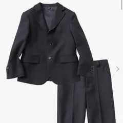 【美品】ファミリア　ネイビー フォーマルスーツ