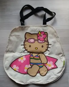 ハローキティ sweet 8月号増刊 日焼けキティ ビッグトートバッグ