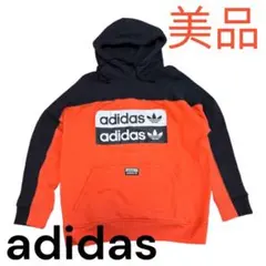 【美品】adidas プルオーバーパーカー J Oサイズ（XL相当）