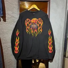10s ハーレー vtg ロンT フライングアイボール tシャツ harley - メルカリ