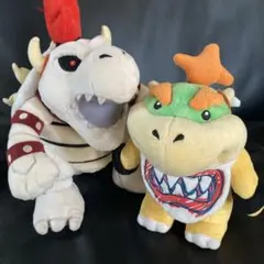 スーパーマリオ クッパ ほねクッパ ぬいぐるみ タグ付き - メルカリ