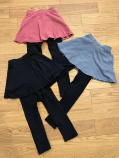 子供服　Bee スカッツ 3色セット 120cm