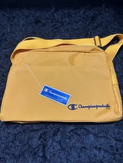 レア　デッドストックChampion イエロー ショルダーバッグ