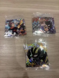 アニメヒーローキャラクターステッカー3枚セット