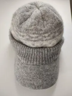 mont-bell 　ウール ジャカード ビルキャップ　S/M