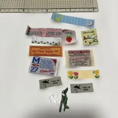 ハンドメイド用 タグ ワッペン セット