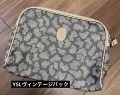 【美品】イブサンローラン　YSL ヴィンテージクラッチバック