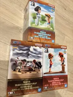ワンピース ワールドコレクタブルフィギュア 3体セット