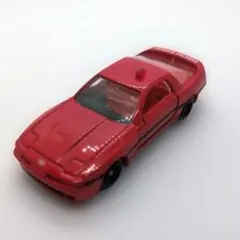 トミカ 組み立て工場 トヨタ スープラ A70 覆面パトカー 赤 パトランプ