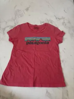 値下げ！patagonia ピンク Tシャツ S (7-8)