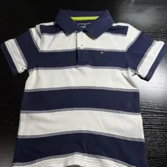 Tommy Hilfiger ポロシャツ 5T ネイビー/ホワイト