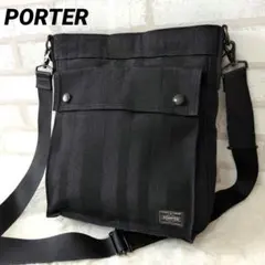 【美品】 PORTER 吉田カバン ショルダー バッグ ブラック70周年 記念