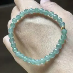 特選‼️天然A貨翡翠　贅沢品、氷種深海ブルー大粒ブレスレット 鑑定書付き 特選‼️天然A貨翡翠 贅沢品、氷種深海ブルー大粒ブレスレット 鑑定書