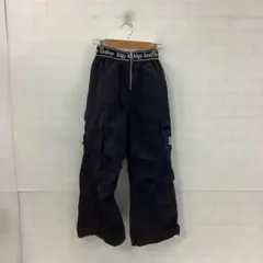 値下◎4.24◎M366◎アルジー◎150cm◎カーゴパンツ◎黒のサムネイル
