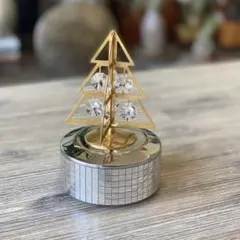 クリスマスツリー　オルゴール　インテリア　クリスマスデコレーションのサムネイル