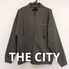 new balance THE CITY フルジップブルゾン　オリーブグリーン