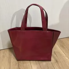 ボルドーカラー ハンドバッグ