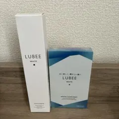 【新品未開封】LUBEE ルビー ホワイト 歯磨き粉 ジェル シート 2点セット