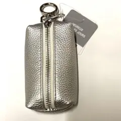シルバー　ポーチ　金具　収納ケース　キーケース