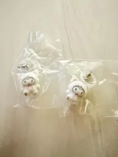 サンリオキャラクターズ ～ふわふわスノー～　めじるしアクセサリー　クロミ 2個