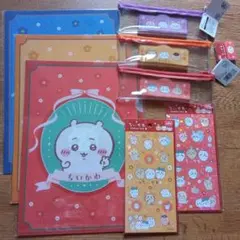 ちいかわ キラキラシール クリアファイル ペンポーチ 新品未使用 キャンドゥ