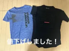 UNDER ARMOUR 青 YXL Tシャツ