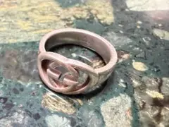 GUCCI シルバー925 リング インターロッキング G 13号