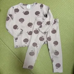 ZARA リンゴ柄 Tシャツ パンツセットアップ92