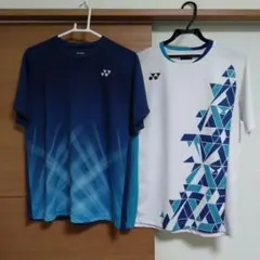 YONEX バドミントンtシャツ2着セットまとめ売り