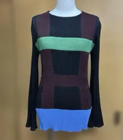 ISSEY MIYAKE プリーツ カットソー 長袖のサムネイル