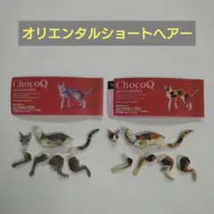 オリエンタルショートヘアー チョコQ ペット動物５弾【送料込み】のサムネイル