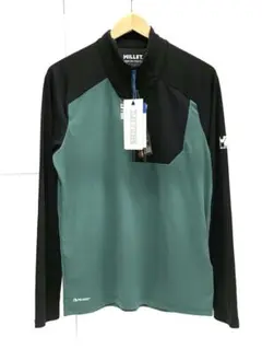 MILLET　25SS　カメットジップTシャツ　長袖　69250612M04S