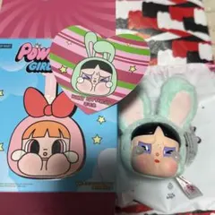 CRYBABY×パワーパフガールズシリーズぬいぐるみBUNNYBUTTERCUP