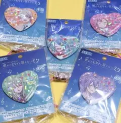 プロセカ ハート型缶バッジVol.1 ワンダショ 5点セット