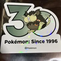 韓国限定 ポケモン30周年ステッカー ニャイキング - メルカリ