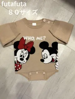 ミッキー ミニー ロンパース 80サイズ