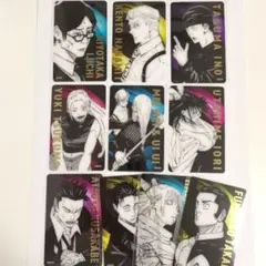 呪術廻戦展 箔押しクリアカードコレクション10枚セット