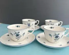 Noritake 花柄 ティーカップ 4個セット