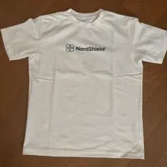 NordShield ロゴプリント Tシャツ ホワイト Mサイズ　日本製のサムネイル