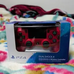 【新品・未開封】PS4 DUALSHOCK4 マグマ・レッド