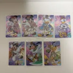 ディズニー　ウエハース2 スペシャルアートカード　　７枚セット